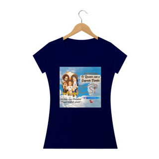 Nome do produto Camiseta Feminina Roberto Soares - Programa Rosário com a Sagrada Família