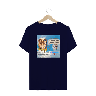 Nome do produto Camiseta Plus Size Roberto Soares - Programa Rosário com a Sagrada Família