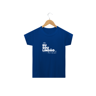 Nome do produto Camiseta Infantil Forró Santíssima Trindade - Eu sou lindão