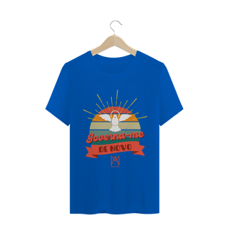 Nome do produto Camiseta Masculina Aline Melo - Governa-me de Novo