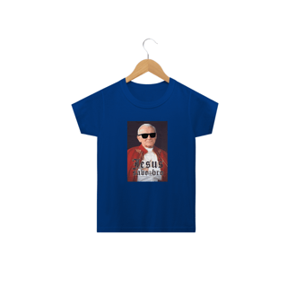 Nome do produto Camiseta Infantil Felipe D'Aloia - Jesus Save Bro