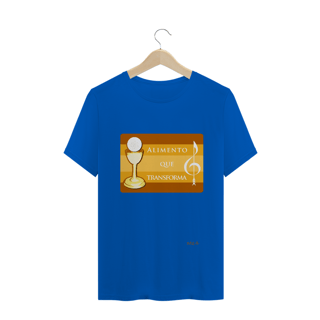 Nome do produto Camiseta Masculina Instrumento de Paz - Alimento Que Transforma
