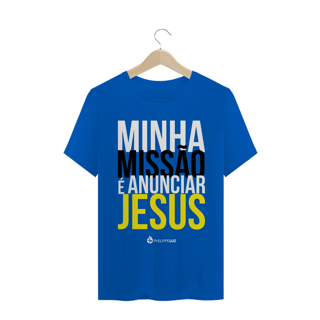 Nome do produto Camiseta Masculina Phelippe Luz - Minha Missão 2