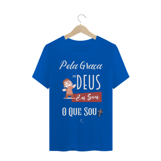 Nome do produto Camiseta Masculina Claudia Bastos - Pela Graça de Deus