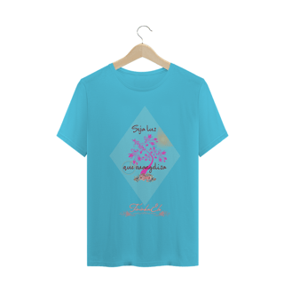 Nome do produto Camiseta Tininha Elo - Seja luz que evangeliza