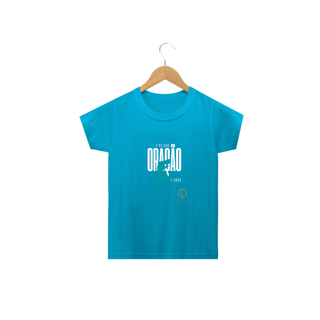 Nome do produto Camiseta Infantil Ivan Domingos - A melhor oração