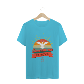 Nome do produto Camiseta Masculina Aline Melo - Governa-me de Novo