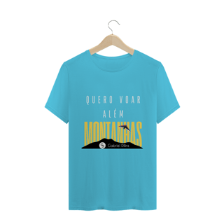 Nome do produto Camiseta Masculina Gabriel Dilins - Quero Voar Além Montanhas