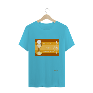 Nome do produto Camiseta Masculina Instrumento de Paz - Alimento Que Transforma