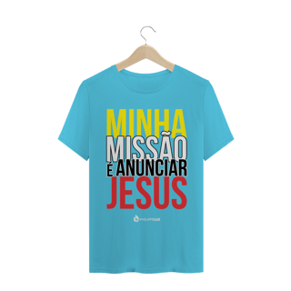 Nome do produto Camiseta Masculina Phelippe Luz - Minha Missão