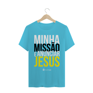 Nome do produto Camiseta Masculina Phelippe Luz - Minha Missão 2