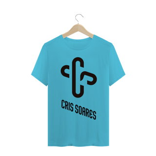 Nome do produto Camiseta Masculina Cris Soares - CS em Cruz