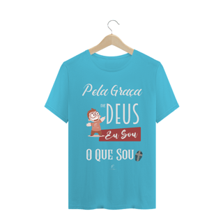 Nome do produto Camiseta Masculina Claudia Bastos - Pela Graça de Deus