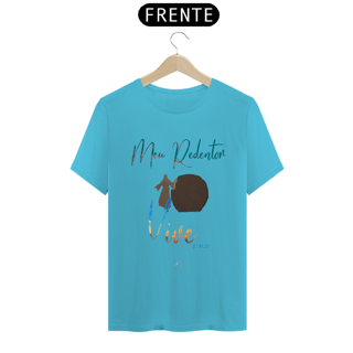Nome do produto Camiseta Masculina Claudia Bastos - Meu Redentor Vive