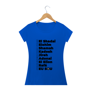 Nome do produto Camiseta Feminina Felipe D'Aloia - Nome Sobre Todo Nome
