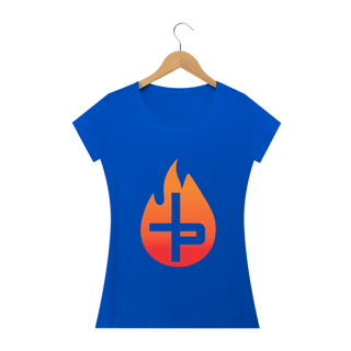 Nome do produto Camiseta Feminina Phelippe Luz - Chama