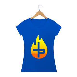 Nome do produto Camiseta Feminina Phelippe Luz - Chama