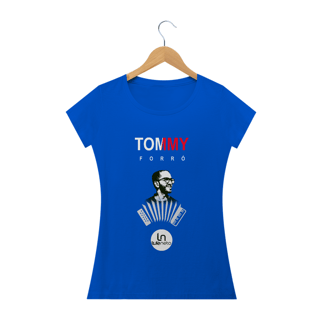 Nome do produto Camiseta feminina Luís Neto - Tommy Forró
