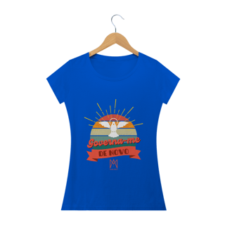Nome do produto Camiseta Feminina Aline Melo - Governa-me de Novo