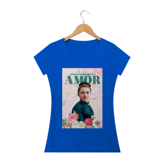 Nome do produto Camiseta Feminina Felipe D'Aloia - Minha Vocação é o Amor