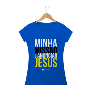 Nome do produto Camiseta Feminina Phelippe Luz - Minha Missão 2