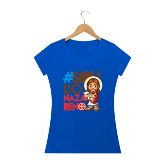 Nome do produto Camiseta Feminina Felipe D'Aloia - Sou do Nazareno