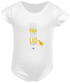 Nome do produto Body Infantil Ederson de Oliveira - A Luz dos Homens