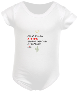 Nome do produto Body Infantil Forró Santíssima Trindade - Como é Linda A Vida