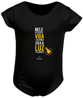 Nome do produto Body Infantil Ederson de Oliveira - A Luz dos Homens