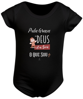 Nome do produto Body Infantil Claudia Bastos - Pela Graça de Deus
