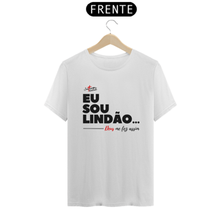 Nome do produto Camiseta Masculina Forró Santíssima Trindade - Eu Sou Lindão