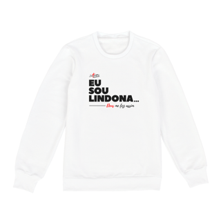 Nome do produto Blusão Forró Santíssima Trindade - Eu Sou Lindona