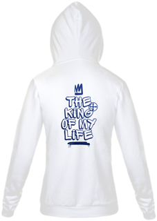 Nome do produto Moletom com zíper Felipe D'Aloia - The King of My Life