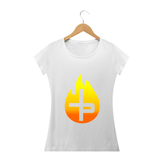 Nome do produto Camiseta Feminina Phelippe Luz - Chama