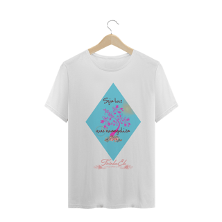 Nome do produto Camiseta Tininha Elo - Seja luz que evangeliza