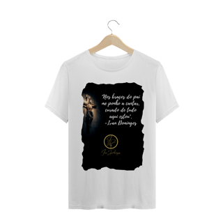 Nome do produto Camiseta Ivan Domingos - Nos braços do Pai