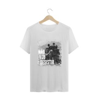 Nome do produto Camiseta Plus Size JPD Juntos Por Deus - Não vou Desistir