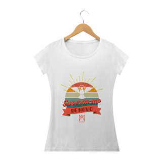 Nome do produto Camiseta Feminina Aline Melo - Governa-me de Novo