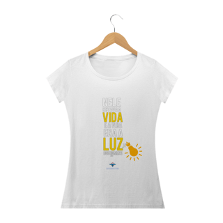 Nome do produto Camiseta Feminina Ederson de Oliveira - A Luz dos Homens
