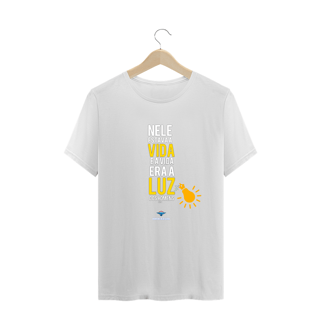 Nome do produto Camiseta Plus Size Ederson de Oliveira - A Luz dos Homens