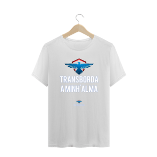 Nome do produto Camiseta Plus Size Ederson de Oliveira - Transborda Minha Alma