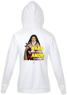 Nome do produto Moletom com zíper Gabriel Dilins - Feito Por Amor