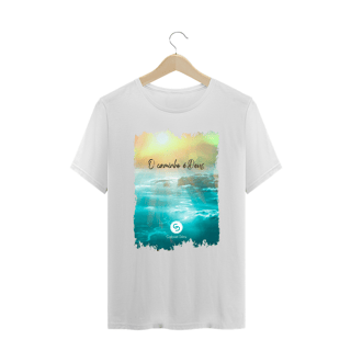 Nome do produto Camiseta Plus Size Gabriel Dilins - O Caminho é Deus
