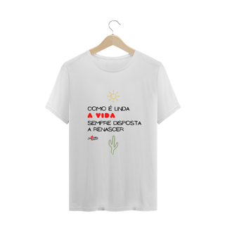 Nome do produto Camiseta Plus Size Forró Santíssima Trindade - Como é Linda A Vida