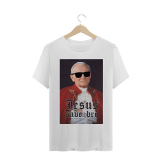 Nome do produto Camiseta Masculina Felipe D'Aloia  -  Jesus Save Bro