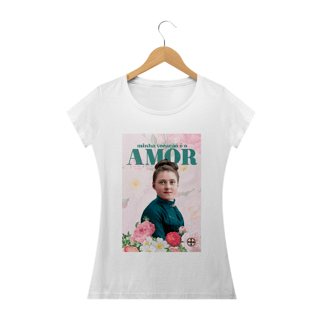 Nome do produto Camiseta Feminina Felipe D'Aloia - Minha Vocação é o Amor