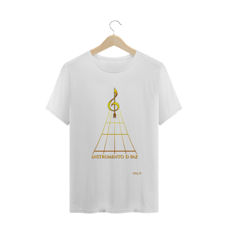 Nome do produto Camiseta Masculina Ministério Instrumento de Paz - Clave