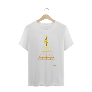 Nome do produto Camiseta Plus Size Ministério Instrumento de Paz - Clave