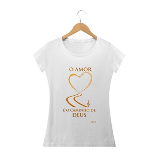 Nome do produto Camiseta Feminina Instrumento de Paz - O Caminho de Deus