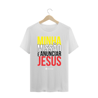 Nome do produto Camiseta Plus Size Phelippe Luz - Minha Missão